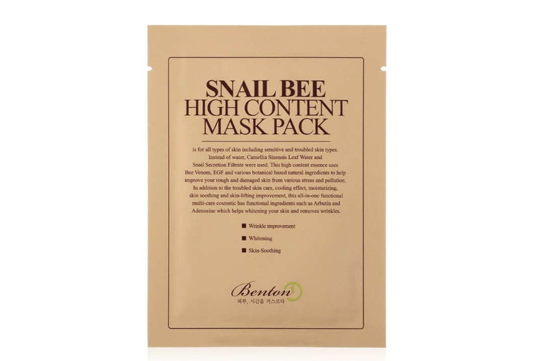 Benton Snailbee High Content Sheet Mask.